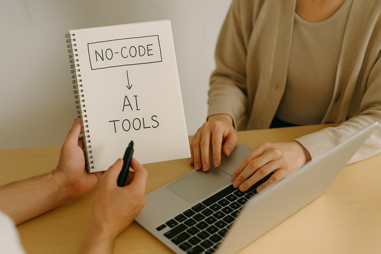 ノーコードツールやAIの使い方を知りたい